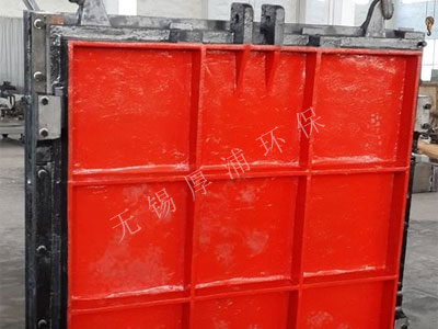 MZF型明杆式鑄鐵鑲銅方閘門